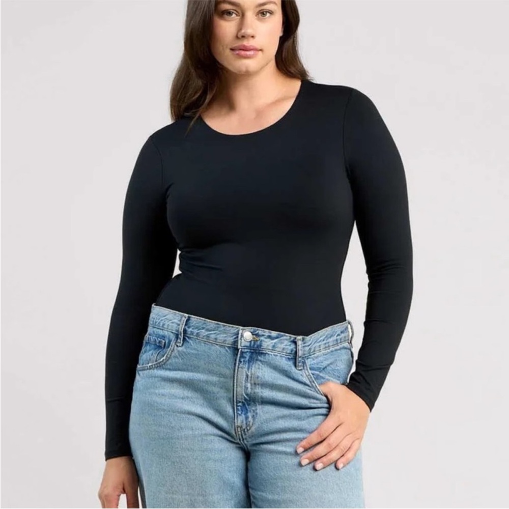 Nuuds long sleeve crewneck bodysuit